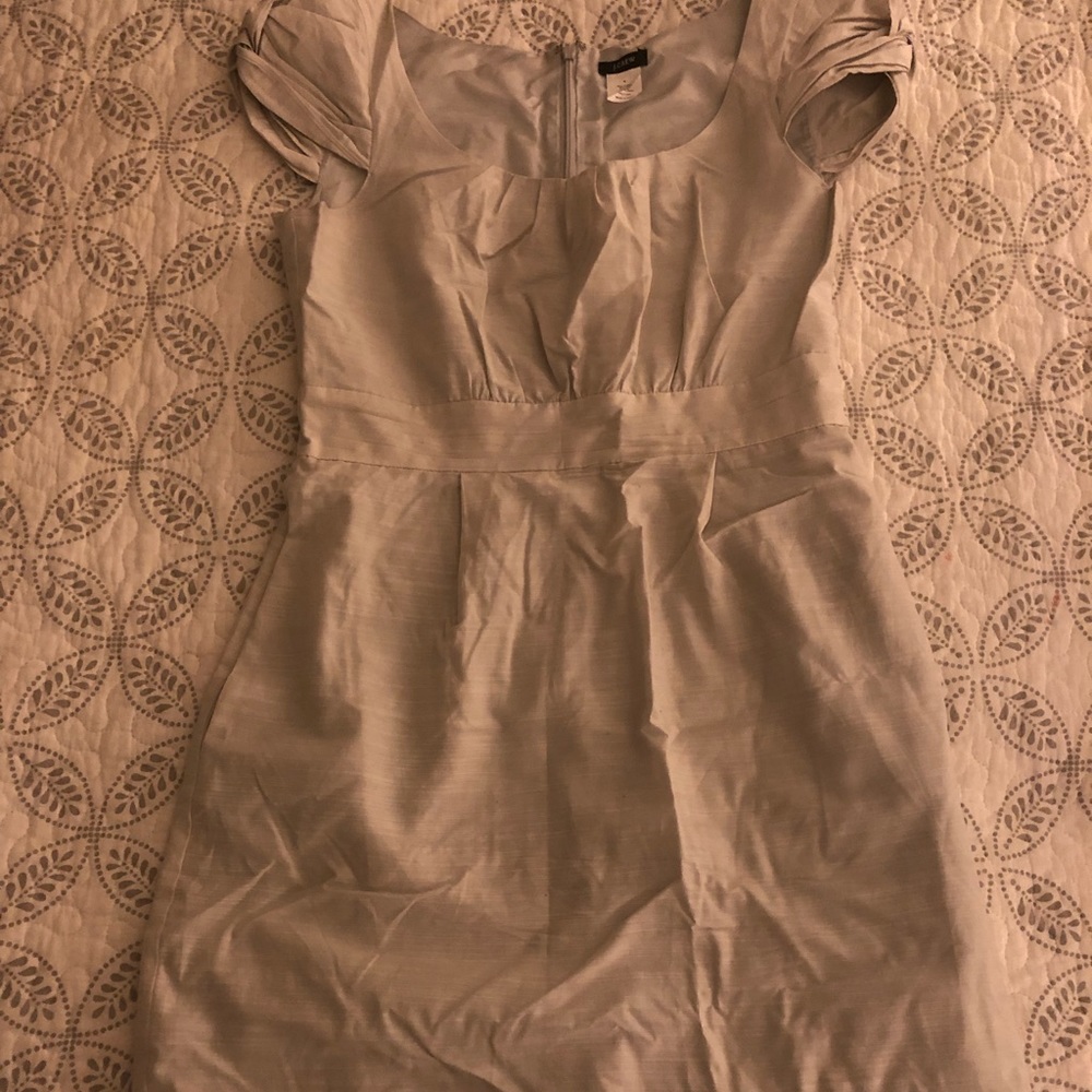 Jcrew Dress size 4 light grey